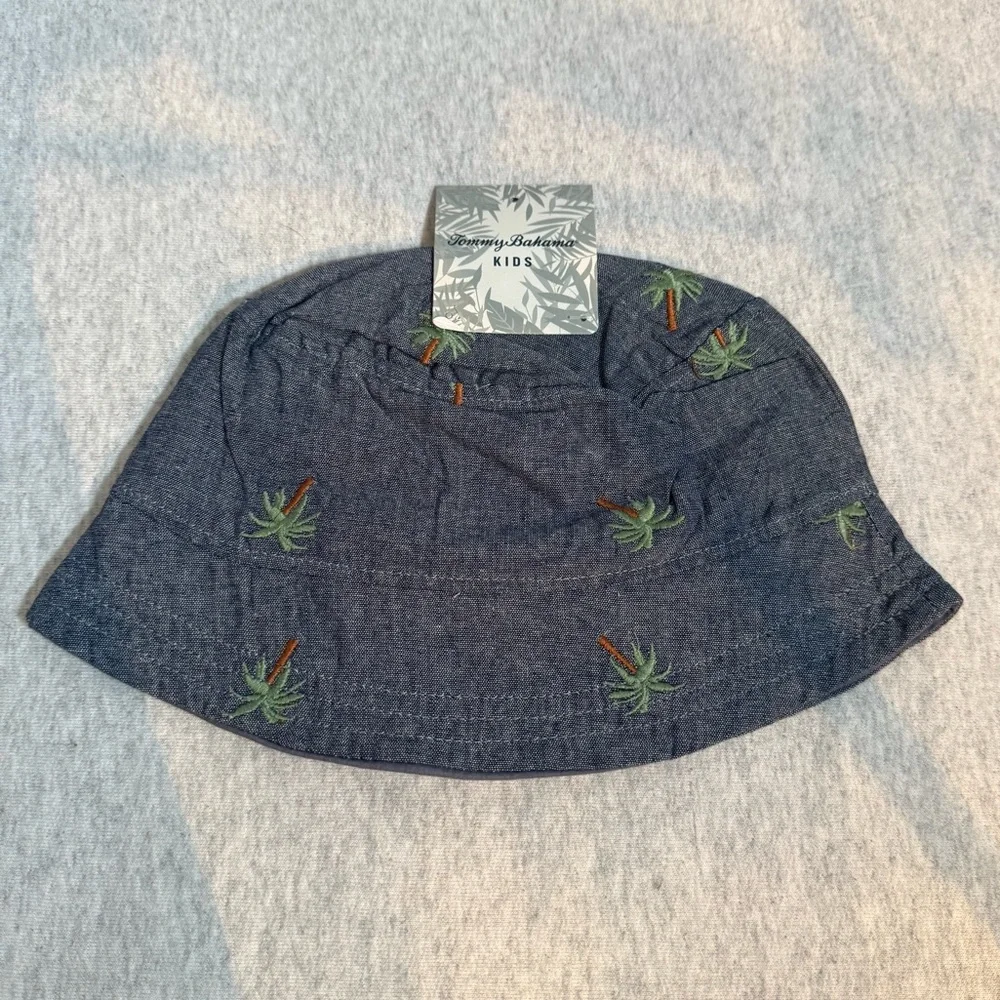 Tommy Bahama‎ Kids Chambray Bucket Hat 🌴